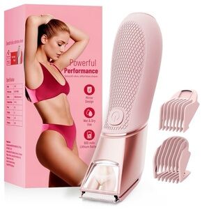 Women's Pink Electric Shaver
